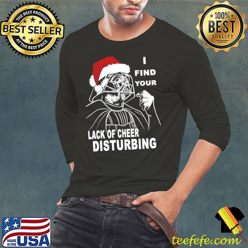Santa darth Vader lack holiday cheer christmas Star wars classic s Long Sleeve Tee Santa darth Vader lack holiday cheer christmas Star wars classic s Long Sleeve Tee