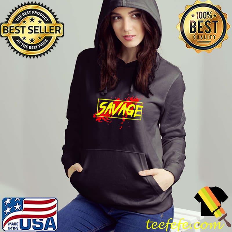 Savage the legend logo art cyberpunk edgerunners s Hoodie Savage the legend logo art cyberpunk edgerunners s Hoodie