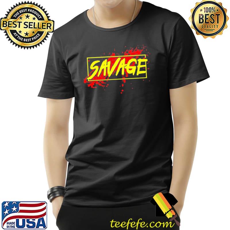 Savage the legend logo art cyberpunk edgerunners shirt