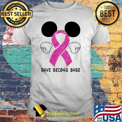 Save Second Base Mickey Ribon Shirt