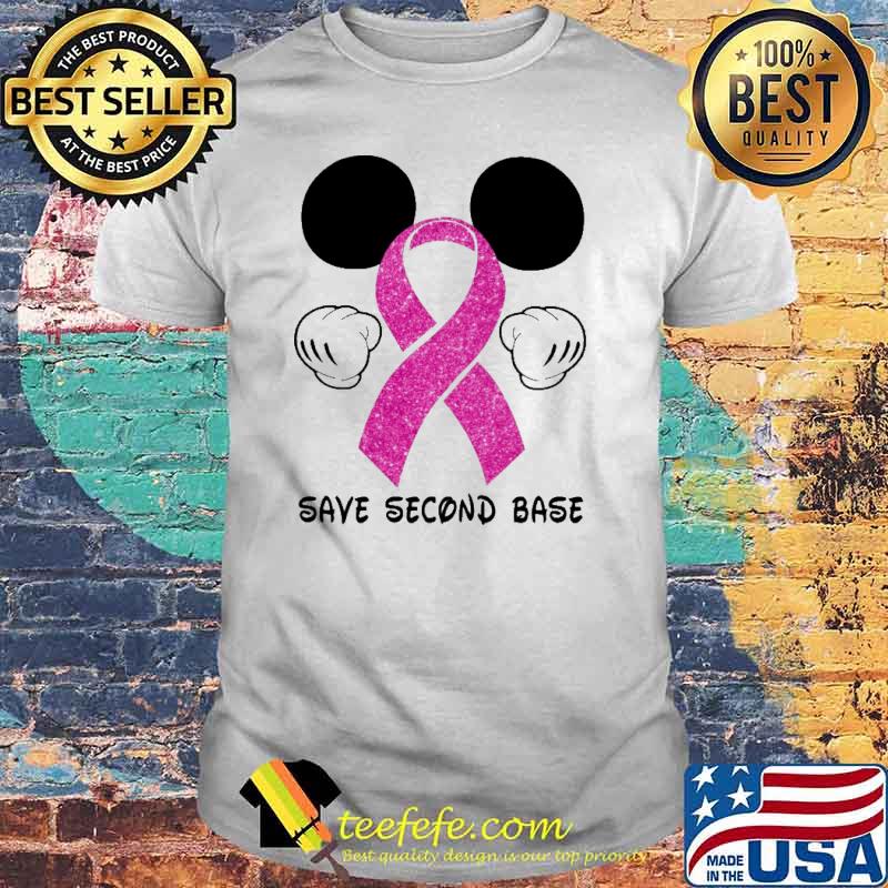 Save Second Base Mickey Ribon Shirt Save Second Base Mickey Ribon Shirt