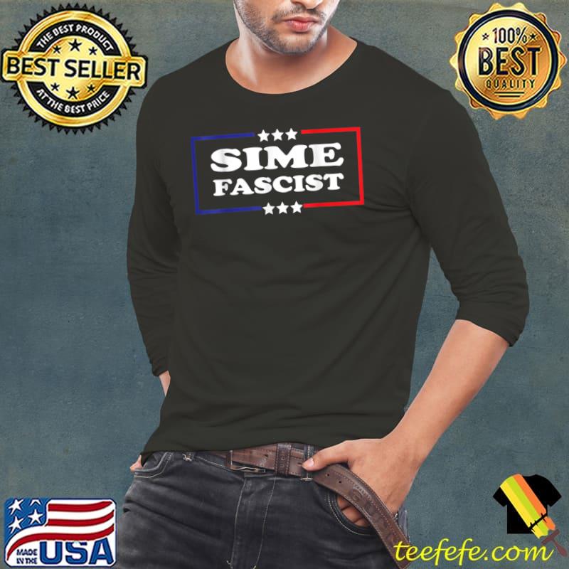 Semi-Fascist Biden Quotes Humor Political Stars T-Shirt Long Sleeve Tee Semi-Fascist Biden Quotes Humor Political Stars T-Shirt Long Sleeve Tee
