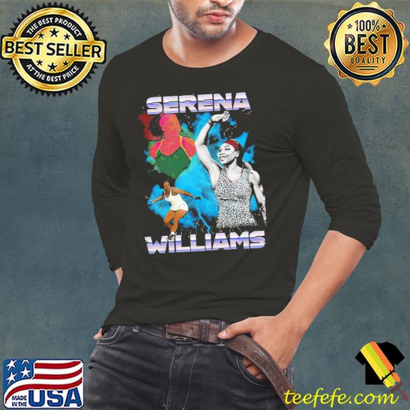 Serena williams vintage bootleg fanart classic s Long Sleeve Tee Serena williams vintage bootleg fanart classic s Long Sleeve Tee