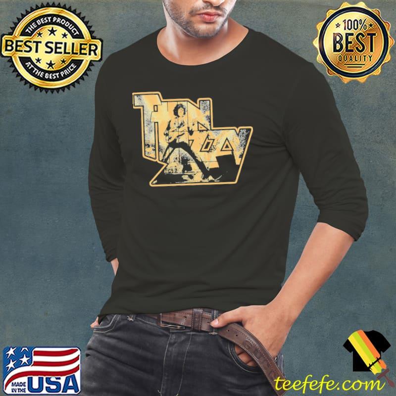 Shades of a blue orphanage rock thin lizzy graphic s Long Sleeve Tee Shades of a blue orphanage rock thin lizzy graphic s Long Sleeve Tee