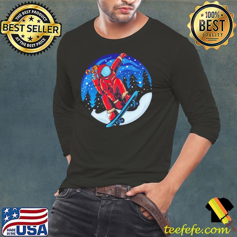 Snowskating astronaut christmas gift classic s Long Sleeve Tee Snowskating astronaut christmas gift classic s Long Sleeve Tee