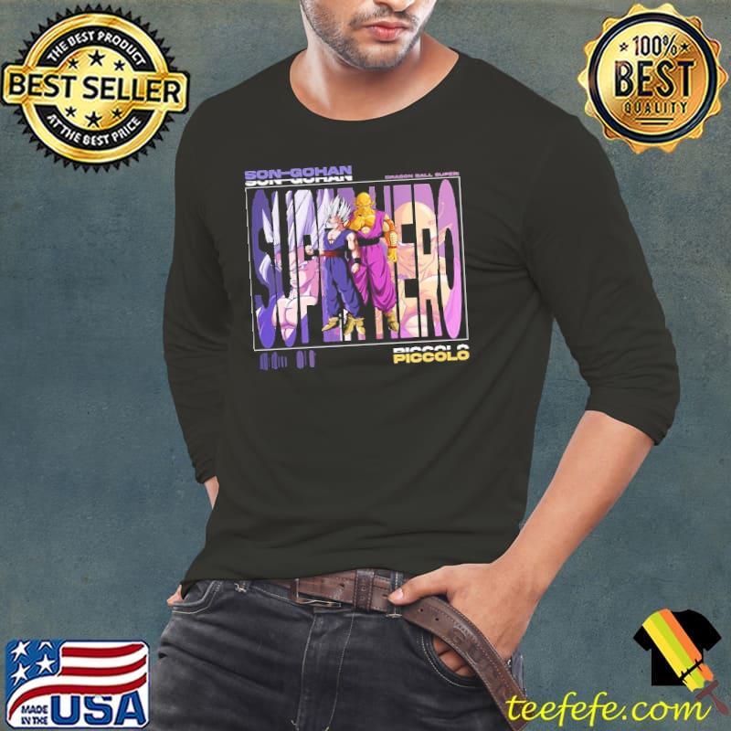 Songohan piccolo dragon ball super hero retro design classic s Long Sleeve Tee Songohan piccolo dragon ball super hero retro design classic s Long Sleeve Tee
