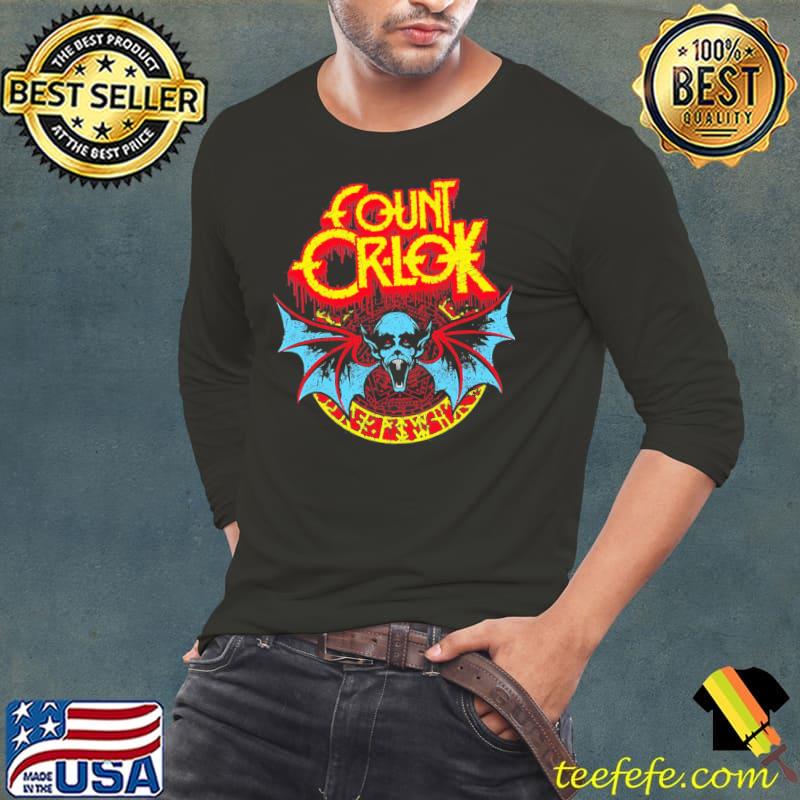 Speak of the vampire count orlok nosferatu ozzy osbourne logo classic s Long Sleeve Tee Speak of the vampire count orlok nosferatu ozzy osbourne logo classic s Long Sleeve Tee