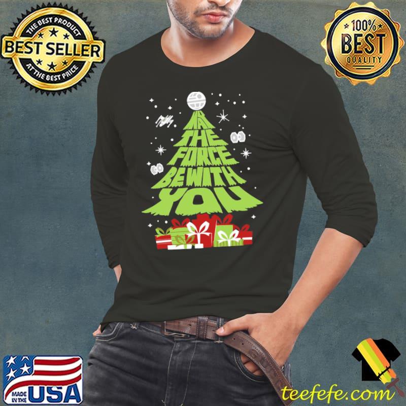 Star wars force be with you christmas tree s Long Sleeve Tee Star wars force be with you christmas tree s Long Sleeve Tee