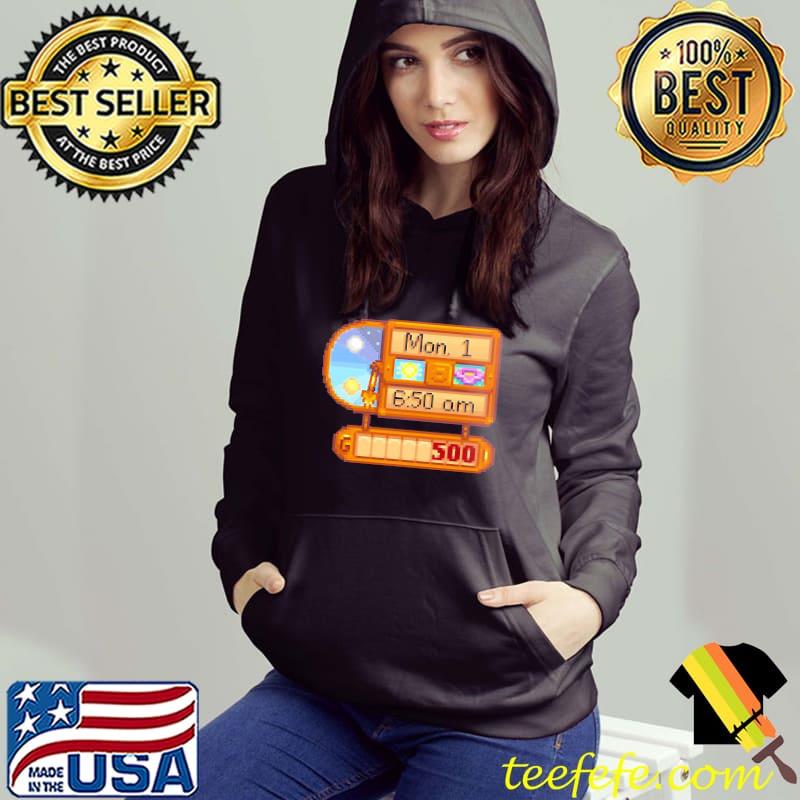Stardew valley clock harvest moon classic s Hoodie Stardew valley clock harvest moon classic s Hoodie