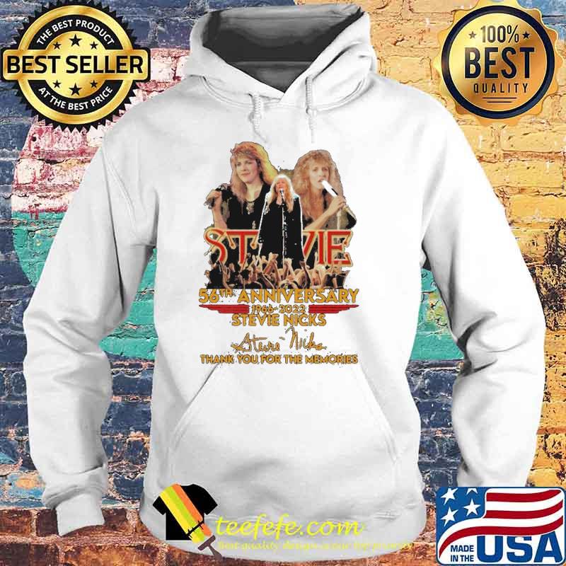 Stevie Nicks 56th Anniversary Thank For Memories Signature Shirt Hoodie Stevie Nicks 56th Anniversary Thank For Memories Signature Shirt Hoodie