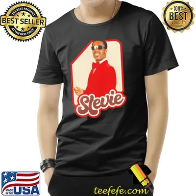 Stevie wonder stevie 70s distressed fade classic shirt