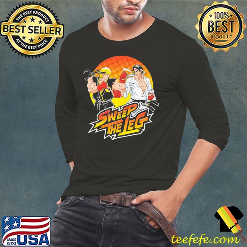 Street fighter x Cobra kaI retro karate kit s Long Sleeve Tee Street fighter x Cobra kaI retro karate kit s Long Sleeve Tee