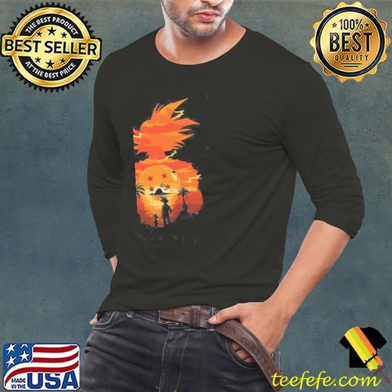 Sunset hero dragon ball dragon ball z dbz son goku classic s Long Sleeve Tee Sunset hero dragon ball dragon ball z dbz son goku classic s Long Sleeve Tee