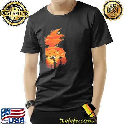 Sunset hero dragon ball dragon ball z dbz son goku classic shirt