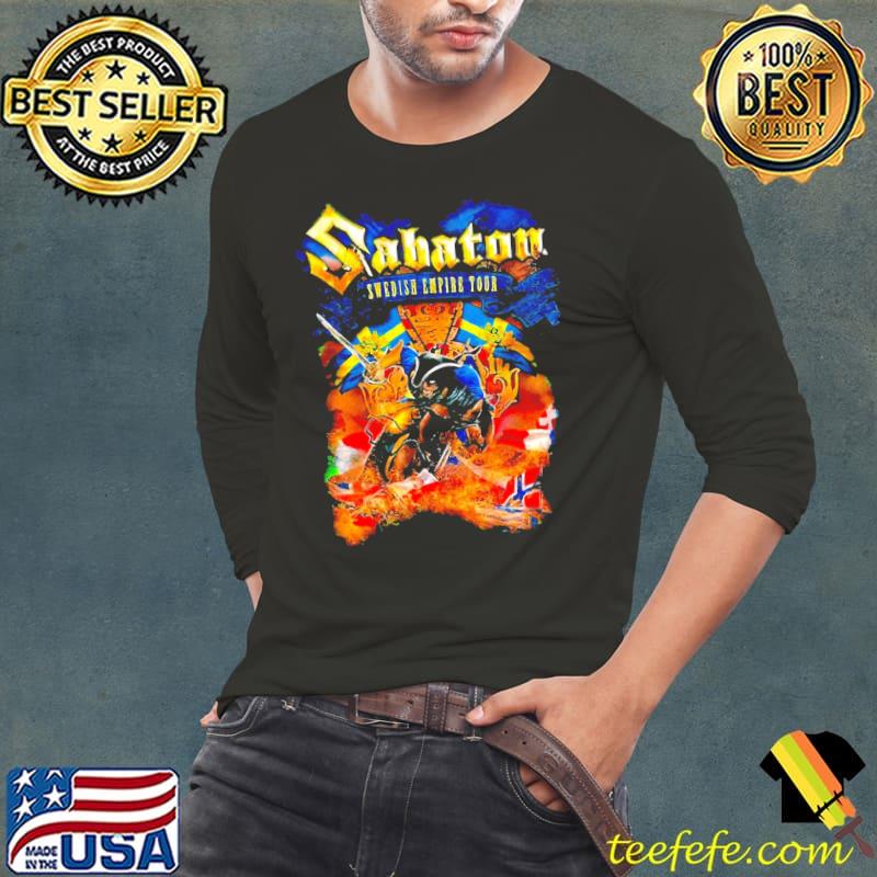 Swedish empire tour sabaton rock band s Long Sleeve Tee Swedish empire tour sabaton rock band s Long Sleeve Tee