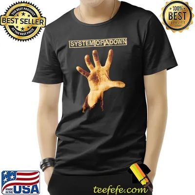 System of a down hand heavy metal rock trending shirt