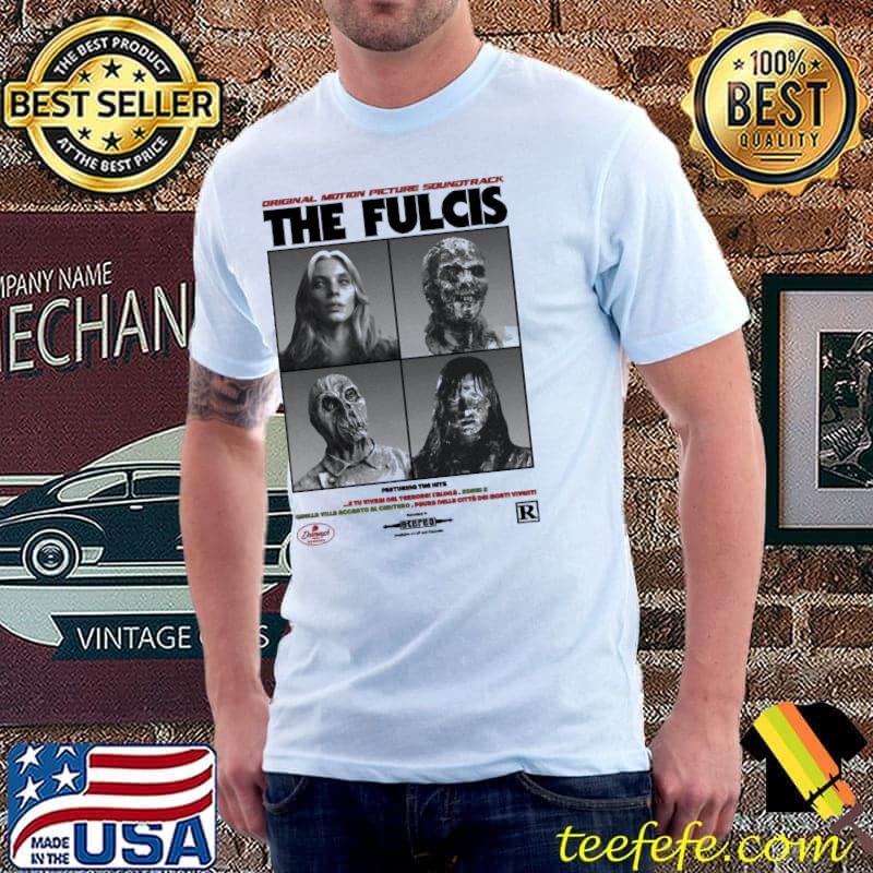 The fulcis halloween horror characters vintage shirt