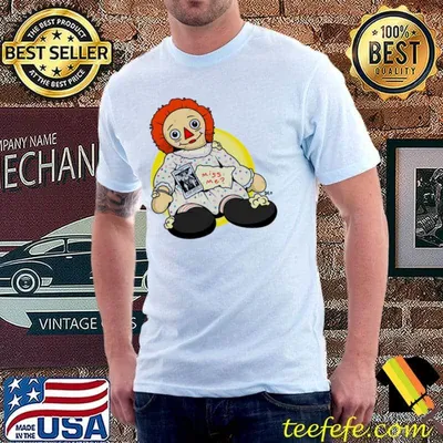 The real doll horror halloween annabelle shirt