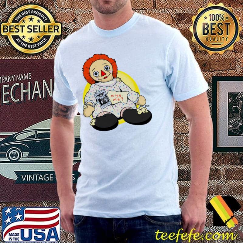 The real doll horror halloween annabelle shirt