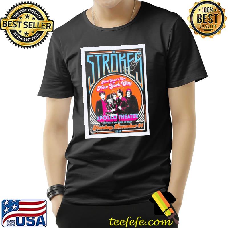 The strokes apollo theater trending shirt The strokes apollo theater trending shirt
