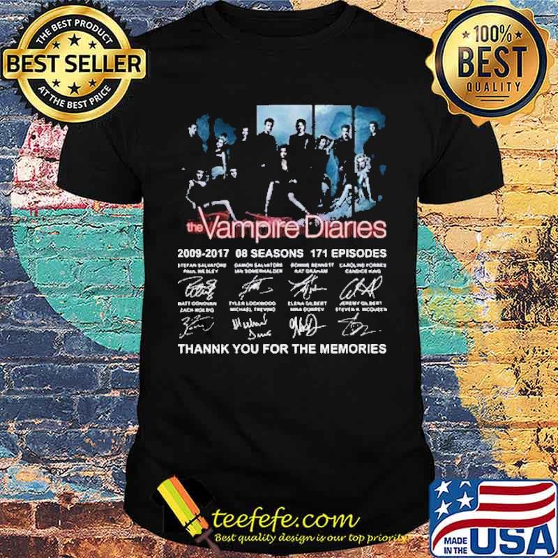 The Vampire Diaries Thank You For The Memories shirt