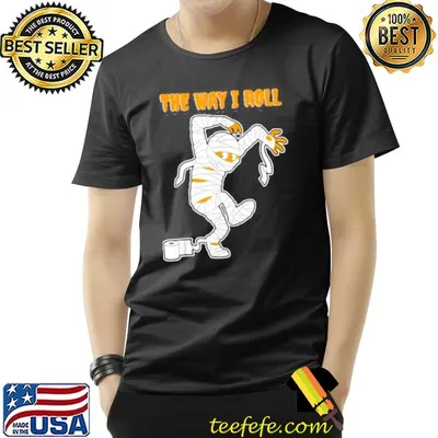 The way I roll mummy toilet paper halloween trick or treat halloween classic shirt