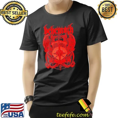 Thrash metal behemoth band shirt