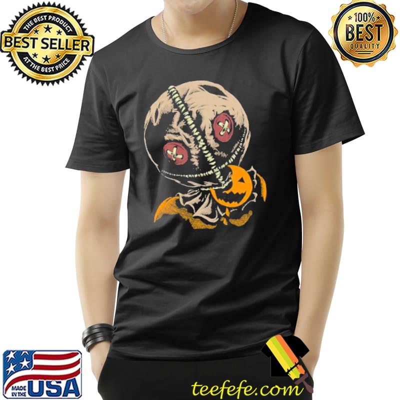 Trick r treat sam halloween voodoo doll illustration shirt