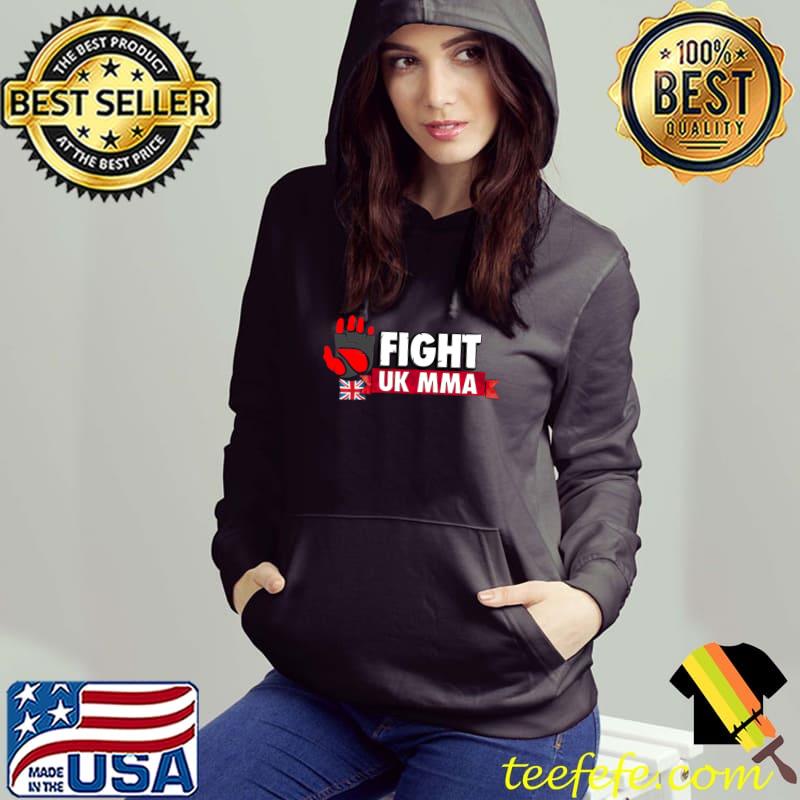 UK MMA Fight Essential T-Shirt Hoodie UK MMA Fight Essential T-Shirt Hoodie