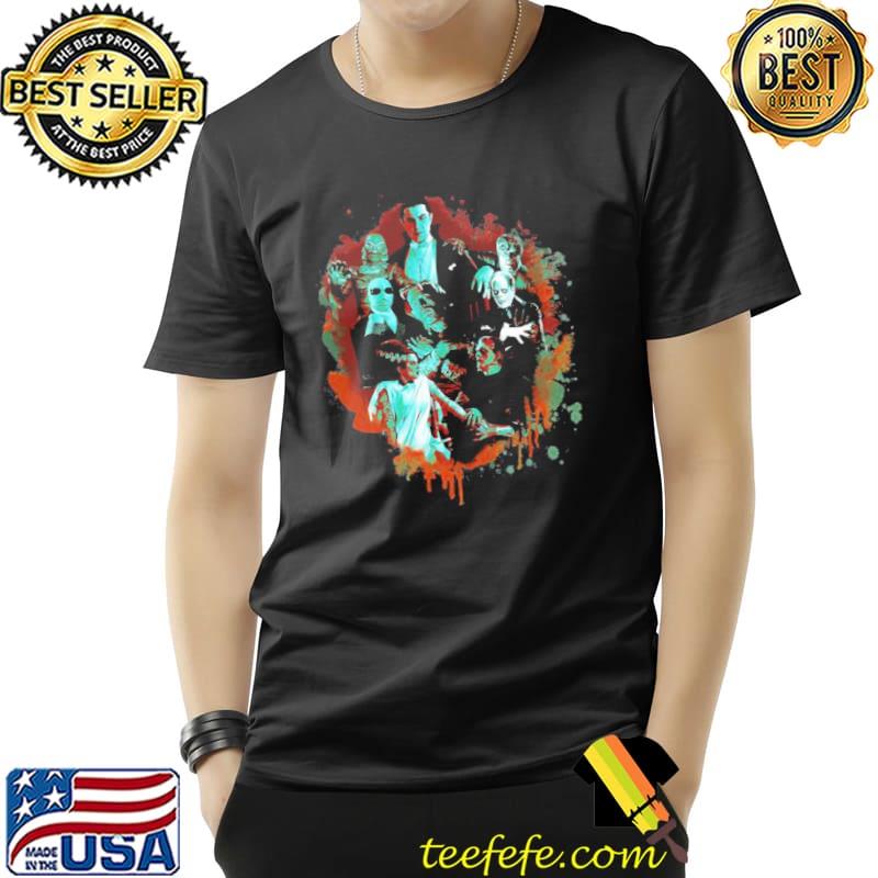Universal monster halloween classic shirt