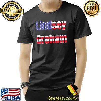 USA Flag Lindsey Graham American Flag Shirt