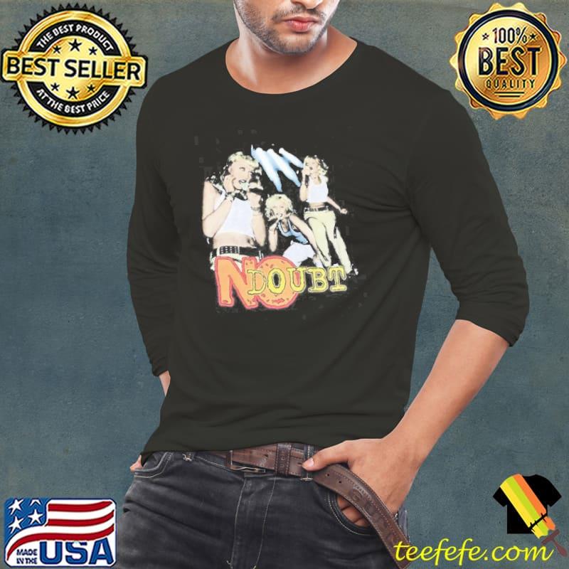 Vintage 90s Bootleg Tour Gwen Stefani No Doubt Shirt Long Sleeve Tee Vintage 90s Bootleg Tour Gwen Stefani No Doubt Shirt Long Sleeve Tee