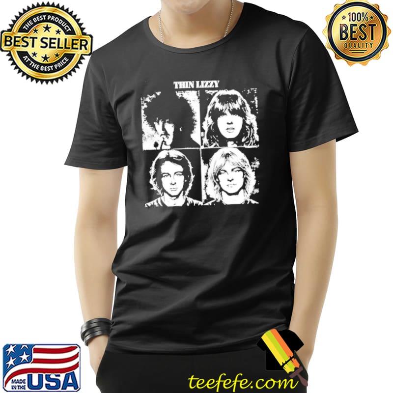 Vintage thunder and lightning thin lizzy 70s classic shirt
