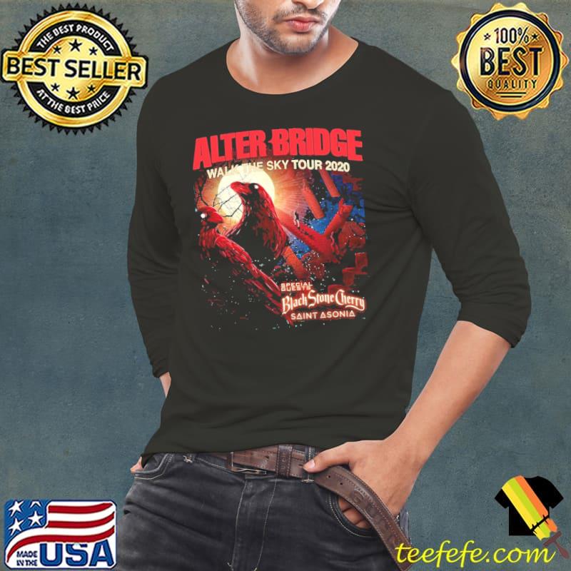 Walk the sky tour alter bridge 2020 speacial guests black stone cherry saint asonia s Long Sleeve Tee Walk the sky tour alter bridge 2020 speacial guests black stone cherry saint asonia s Long Sleeve Tee