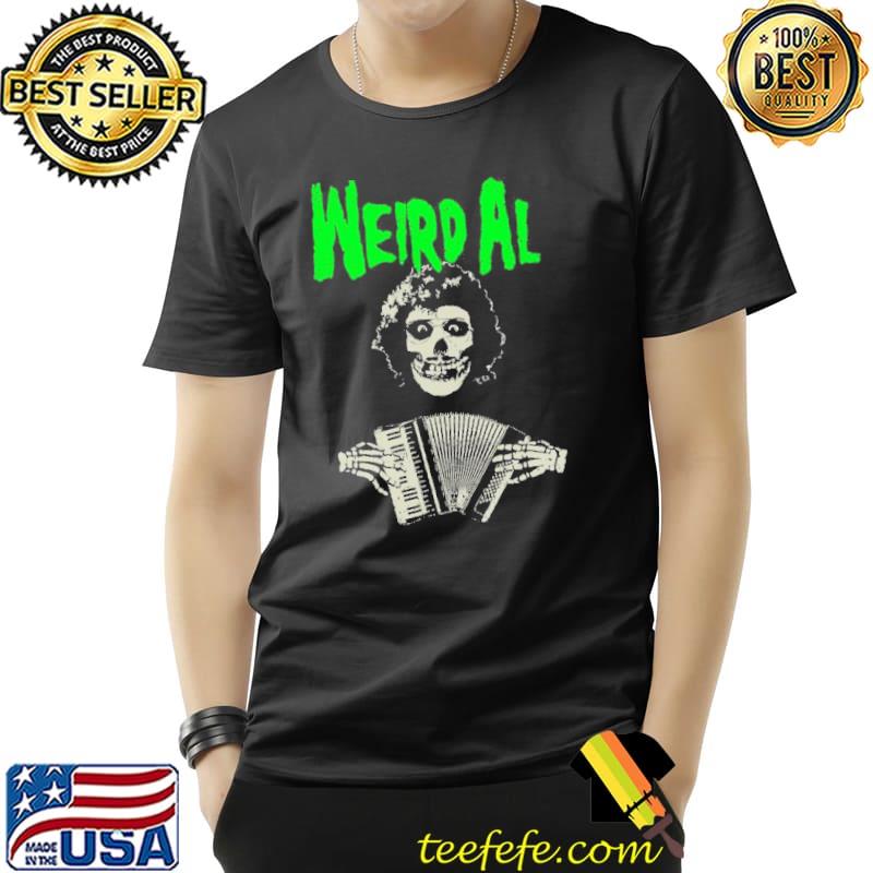 Weird al meets the misfits with accordion trending classic shirt