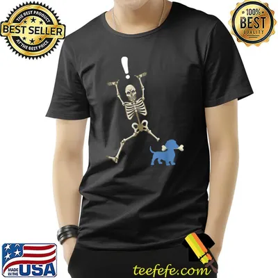 Wiener Dog Lover Dachshund Halloween Skeleton Costume T-Shirt