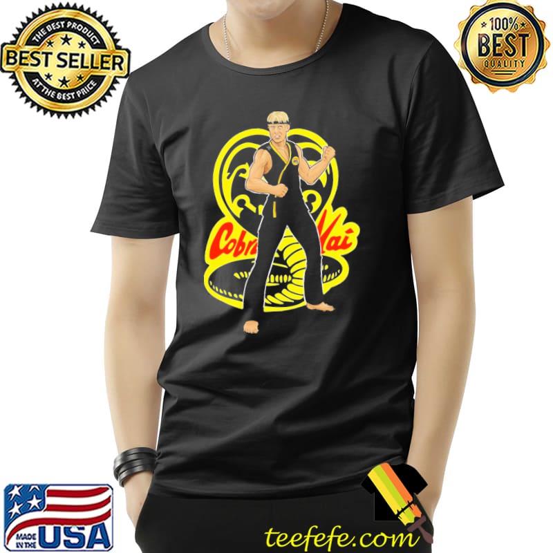 William zabka the logo of Cobra kaI classic shirt