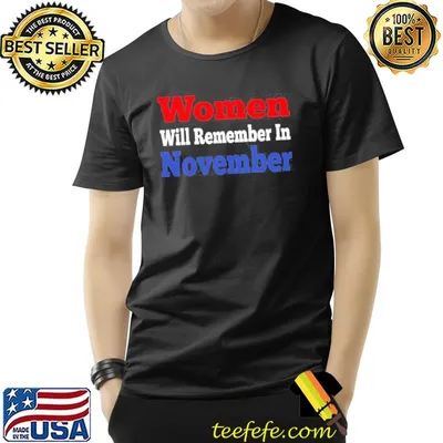 Women will remember in november antiTrump CLASSIC shirt