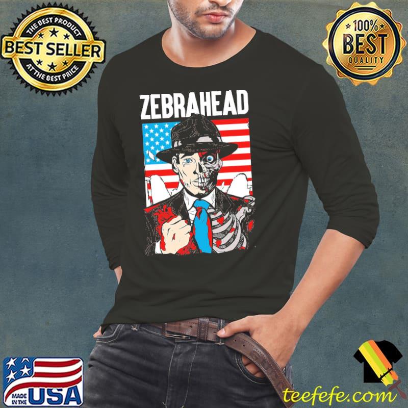 Zebrahead horror art classic s Long Sleeve Tee Zebrahead horror art classic s Long Sleeve Tee