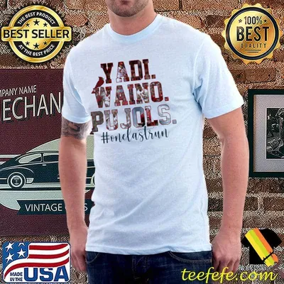Albert pujols the last dance cardinals molina wainwright pujols the final ride shirt