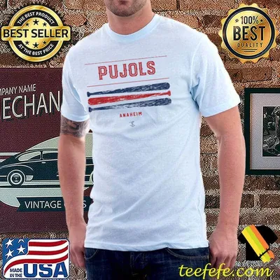 Albert pujols vintage baseball bat gameday shirt