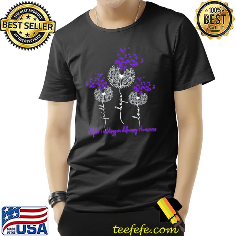 Alpha 1 antitrypsin deficiency awareness shirt