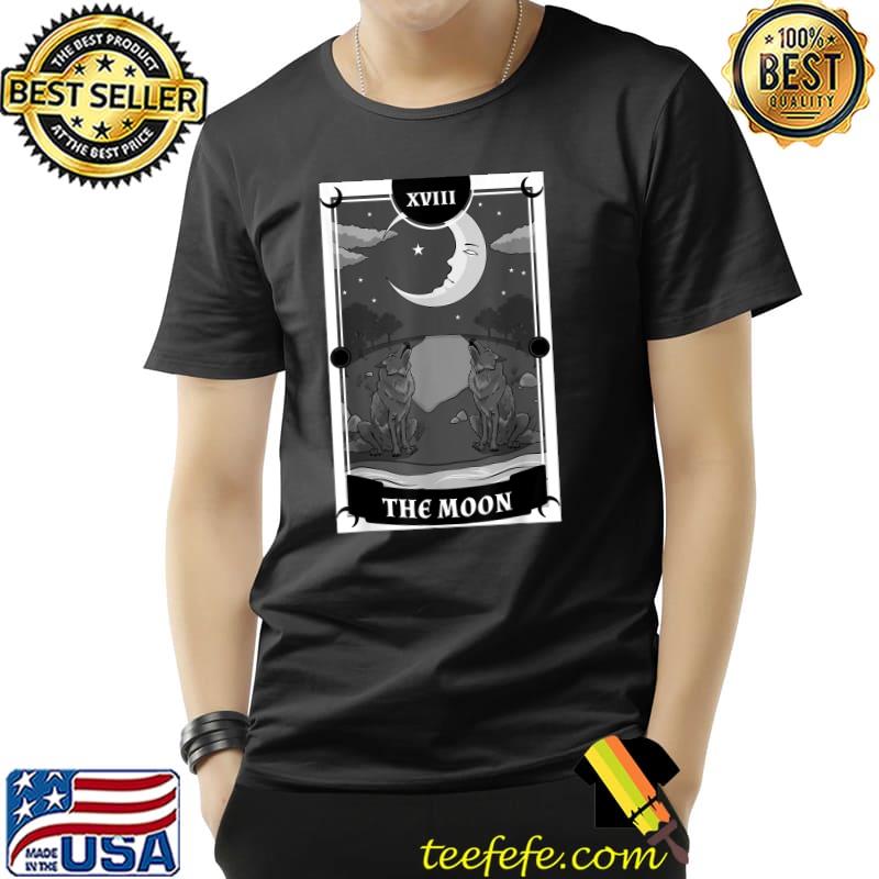 Anime Tarot Card The Moon Gothic T-Shirt