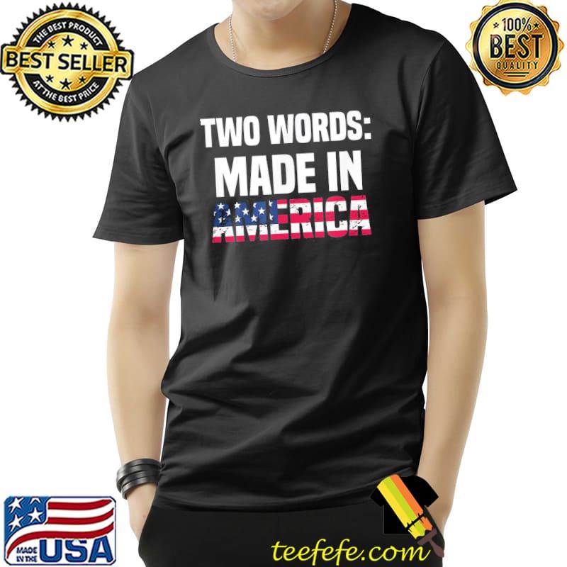 AntI Biden math is hard two words made in America antI lib shirt