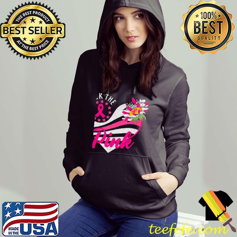 Back the pink ribbon sunflower heart breast cancer awareness s Hoodie Back the pink ribbon sunflower heart breast cancer awareness s Hoodie