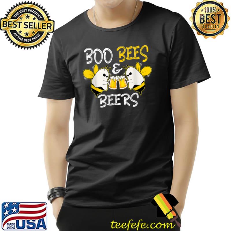 Boo Bees & Beers Couples Halloween Costume T-Shirt