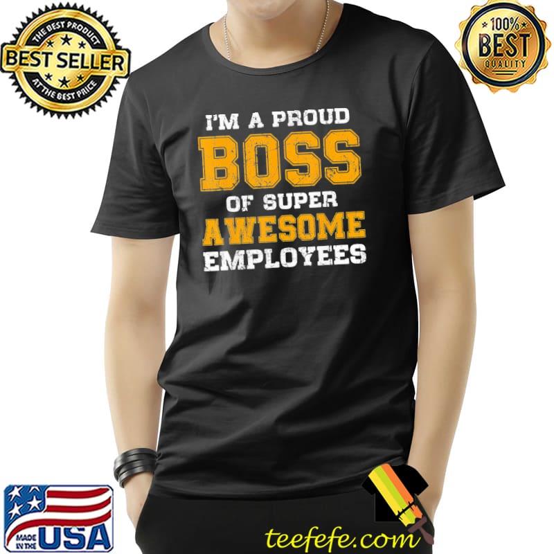 Boss day employee appreciation office gifts for men women shirt