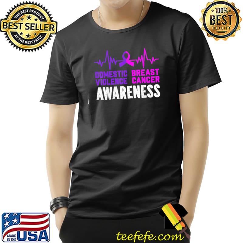 Breast cancer awareness and domestic violence awareness shirt Breast cancer awareness and domestic violence awareness shirt