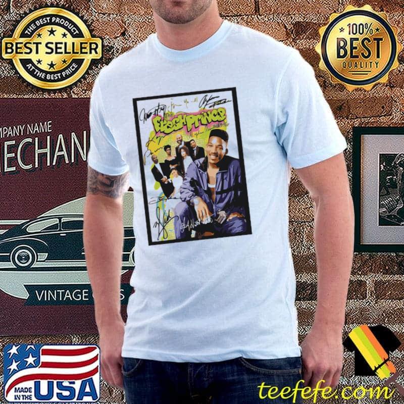 Cbarto the fresh prince of bel air with signature shirt