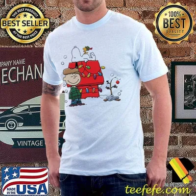 Charlie brown christmas a Charlie brown christmas with Snoopy dog shirt